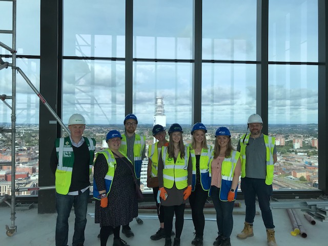 Colmore Row construction team 