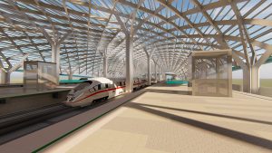 high-speed rail stations