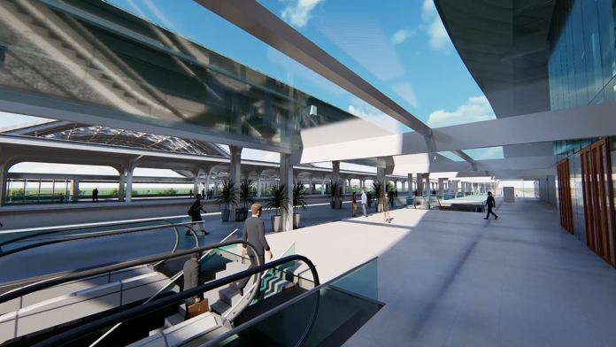 high-speed rail stations