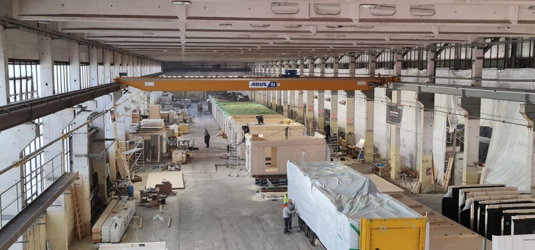 Kaufmann Bausysteme wooden modular construction