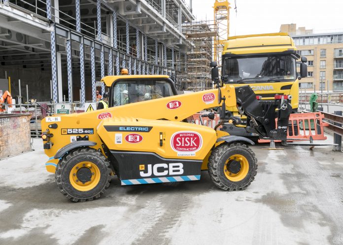 electric telehandler