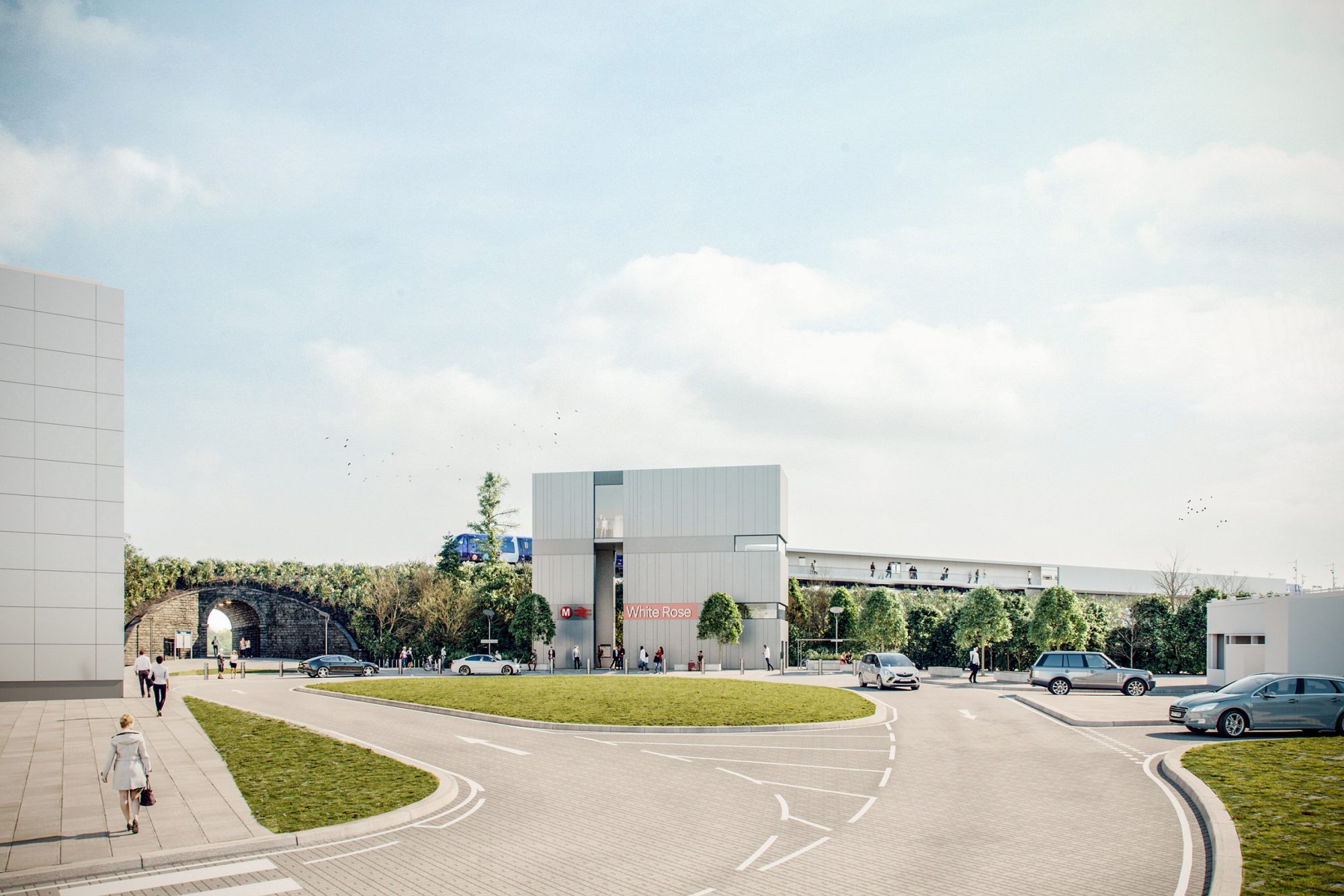 white rose railway station