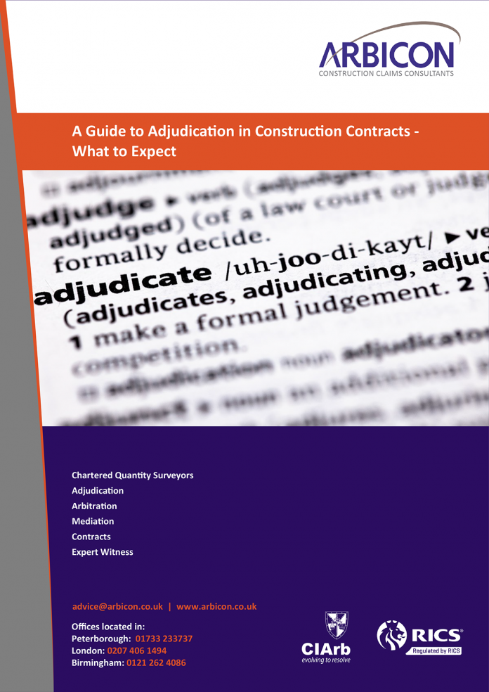 Adjudication in Construction