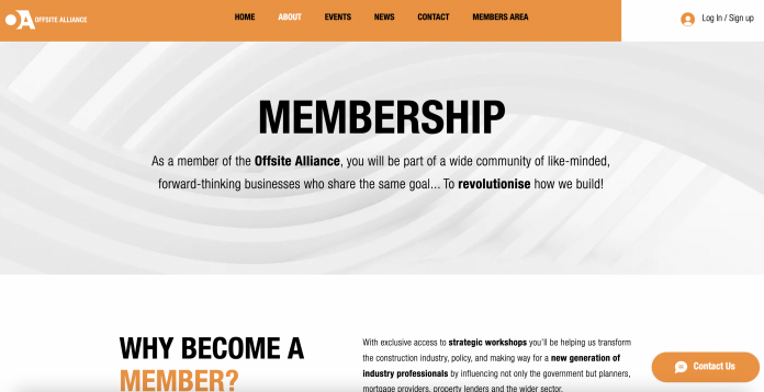 Offsite Alliance website