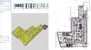 building model of new Stuttgart Cancer Centre in ALLPLAN Bimplus