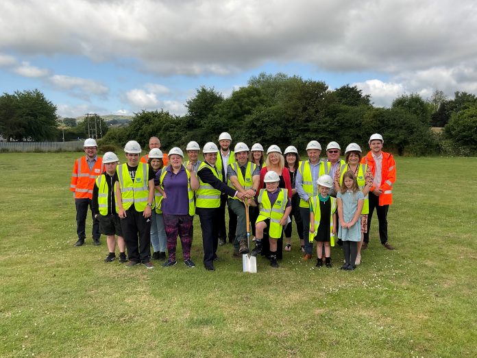 Wynne have commenced work on a new additional learning needs school in Powys