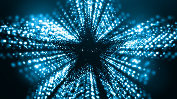 Blue Glitter Diamond Star BESA National Awards