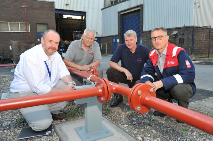CMS is installing hydrogen pipeline systems at the Materials Processing Institute, in the initial phase of a project exploring the capabilities of green steelmaking