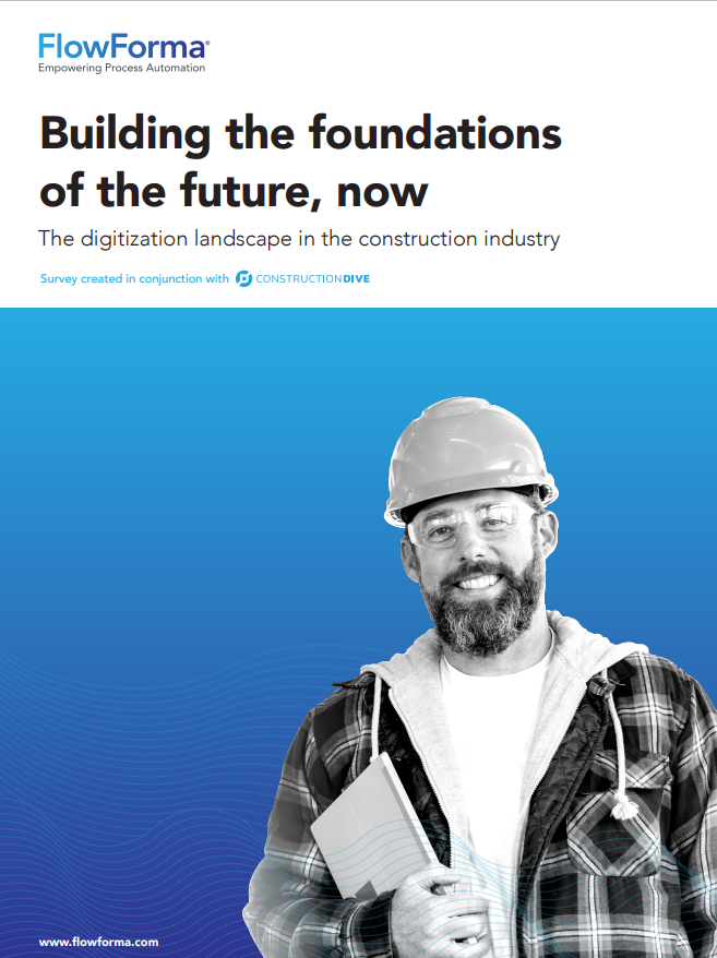 NEW! Construction Survey Results Report: Building the Foundations of the Future, Now