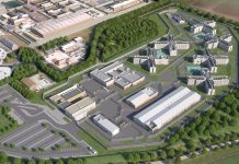 CGI of new prison in East Yorkshire