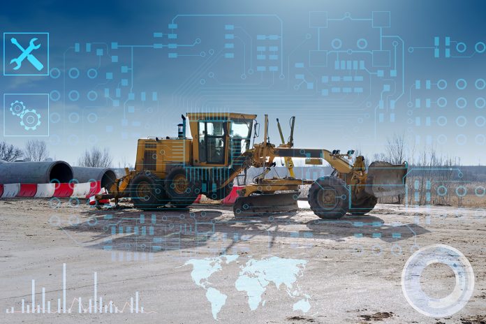 Automation of the road construction process, management of an artificial intelligence grader, data recording and storage in cloud networks