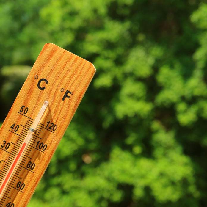 stock image of thermometer