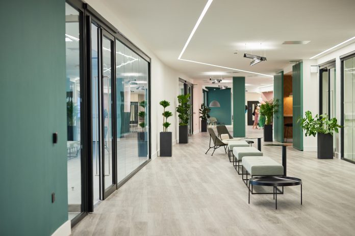 A £5.17m Alderley Park bioscience campus project, pictured, delivering 3,000 sq m of new laboratories and workspace has been completed by Caddick Construction