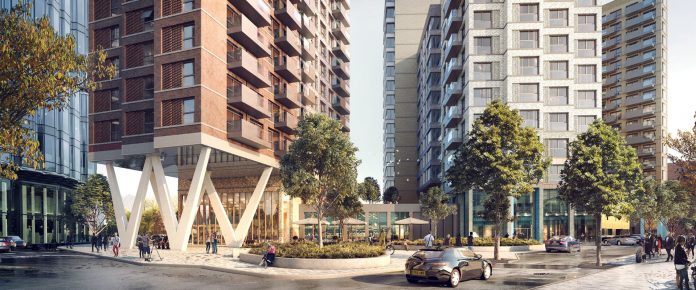 L&Q and The Hill Group have begun work on a new affordable housing development on the Brentford Citroen site, which will provide 441 new homes, a resident’s gym and a nursery