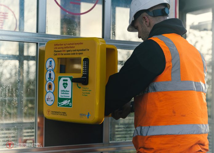 Sisk Rail has been selected to install more defibrillators at rail stations across Wales and the border as part of Transport for Wales’ plans