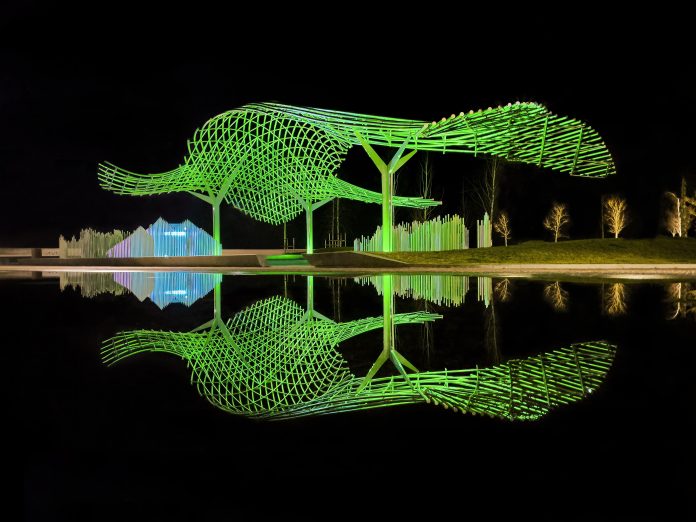 Waterfront Place in Dundee has been nominated for the landscape and public realm project award at the Architect’s Journal Awards 2022