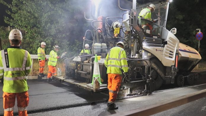 A new public highway resurfacing trial in Chelmsford, Essex, aims to increase the lifespan of roads with a new strengthening compound