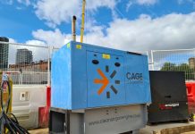 HS2 LPG generator trials celebrate 95% reduction in emissions HS2 LPG generator trials, in which liquefied petroleum gas is used as a replacement for diesel, have shown massive reductions in emissions
