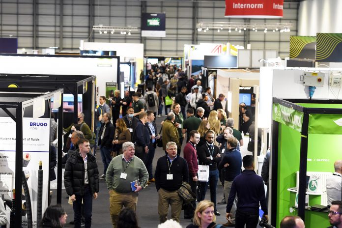 aerial view of futurebuild conference, building a better-built environment theme