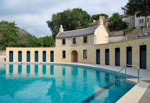 £6.2m restoration of Cleveland Pools in Bath ready for first swimmers Beard Construction has completed a £6.2m restoration of Cleveland Pools in Bath, the oldest lido in the UK
