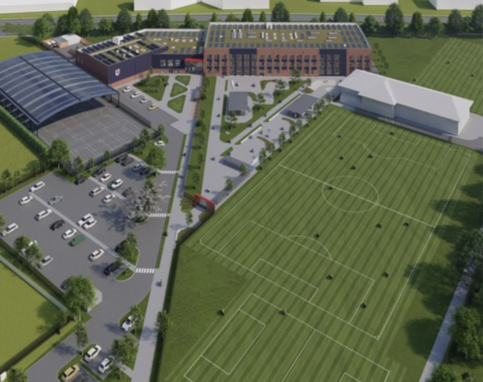 net zero carbon in operation school in Maghull