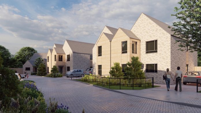 The Lanesborough Road scheme in Rushey Mead will feature a total of 37 dwellings designed by award-winning architecture practice CPMG Architects (2)