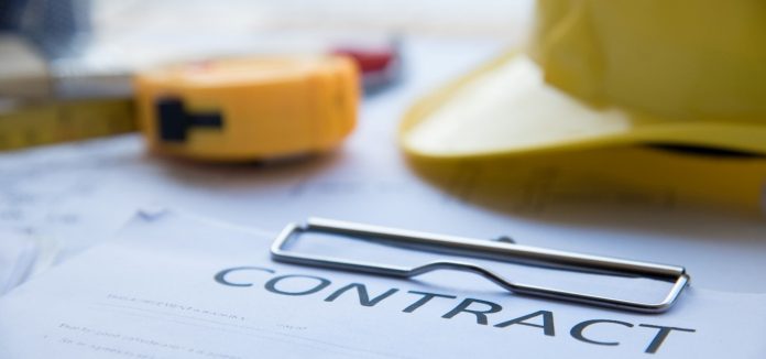 image of construction contract