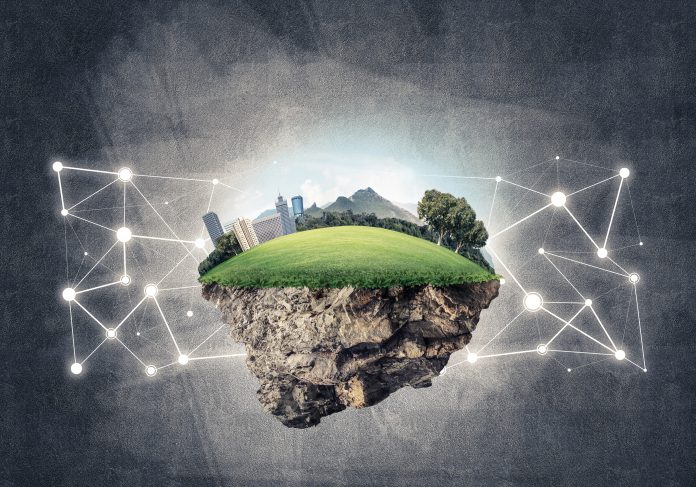 dreamstime_xxl_127290097 Concept of innovative supply chain and eco green construction