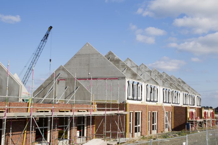 new build construction site