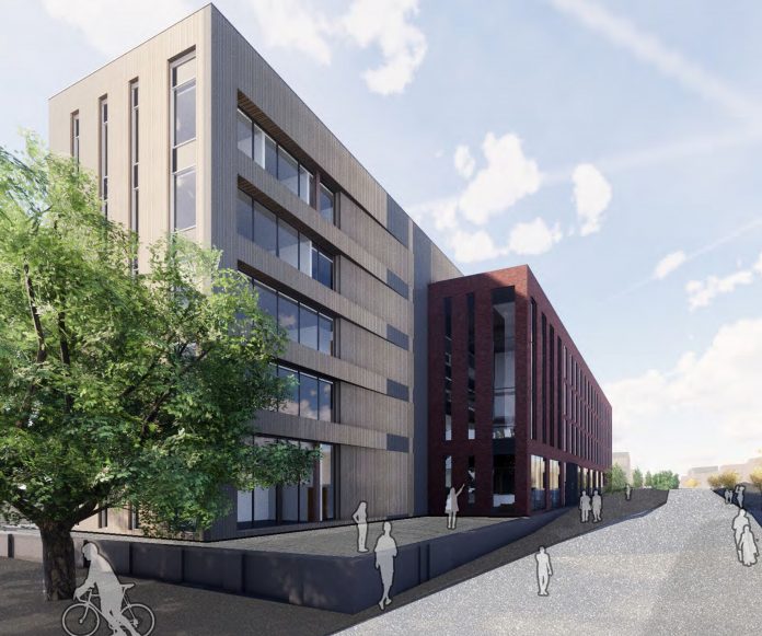 Willmott Dixon has been selected to deliver a new Bolton Hospital training facility(pictured) at Farnworth by Bolton College of Medical Sciences(BCMS)