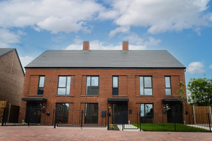 Brassington Avenue Image of Brassington Avenue which has adopted passivhaus design standards