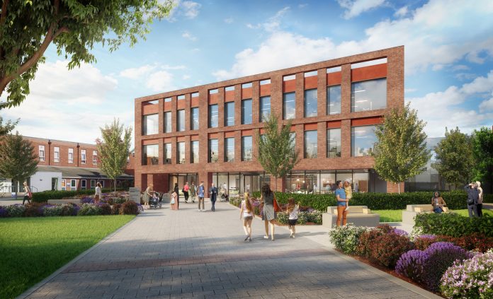 Sir Robert McAlpine has begun the final phase of the Monkwearmouth Hospital redevelopment, pictured, project, due to complete in January 2024