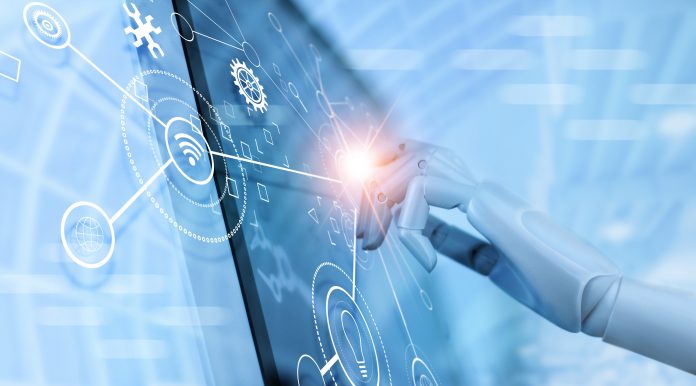 technology and industry process automationconcept.