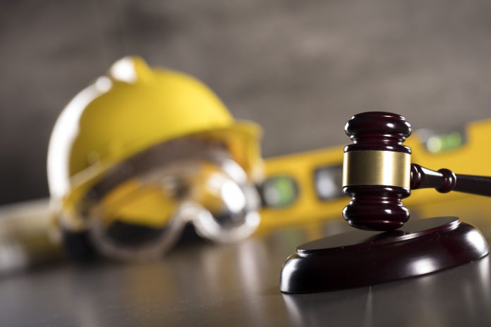 Property developer disqualified for falsely claiming Bounce Back Loan - hardhat, googles and gavel