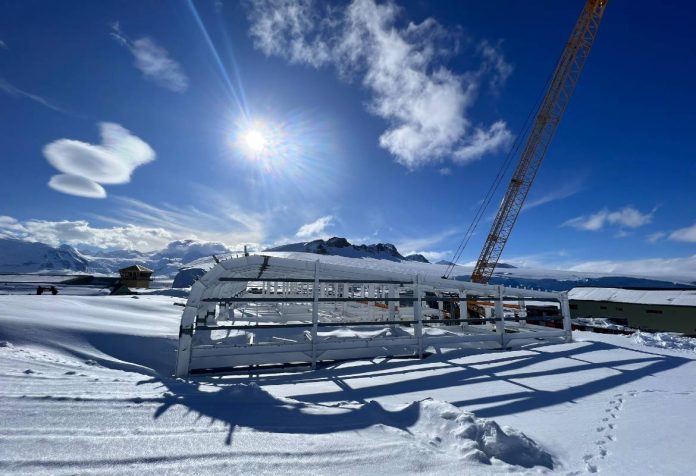 Antarctic research hub modernisation works will begin at Rothera Station, pictured