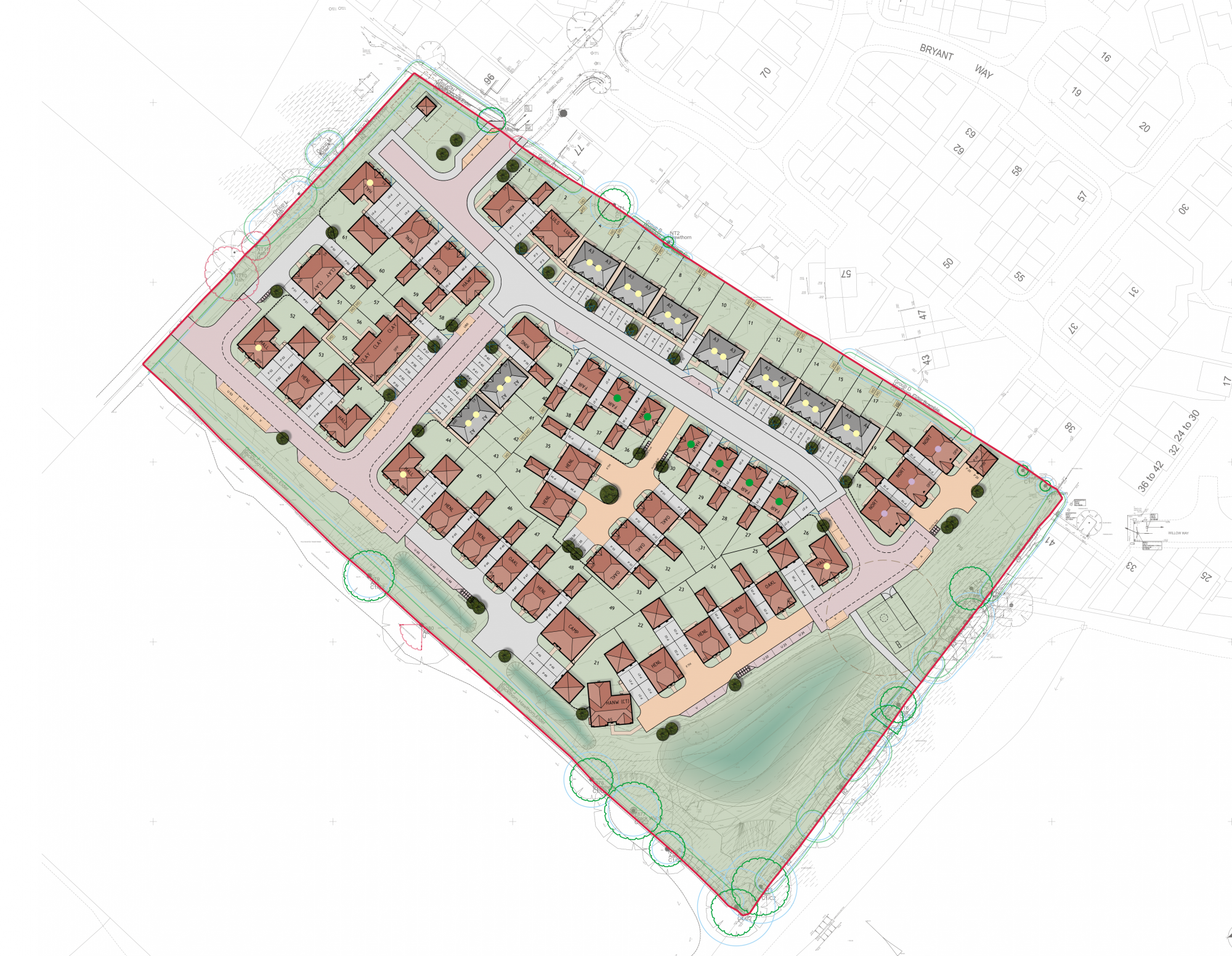 Planning submitted for 61 new zero carbon Toddington homes 