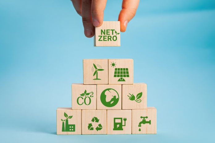 net zero targets concept