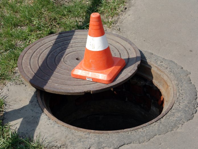 A family-run plumbing business in Aberdeenshire has been fined £4,000 after a blind man fell into an open manhole without adequate signage or barriers