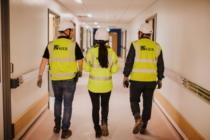 Kier is working with STEM Returners to help people get back to work after a career break, with office and on-site roles available