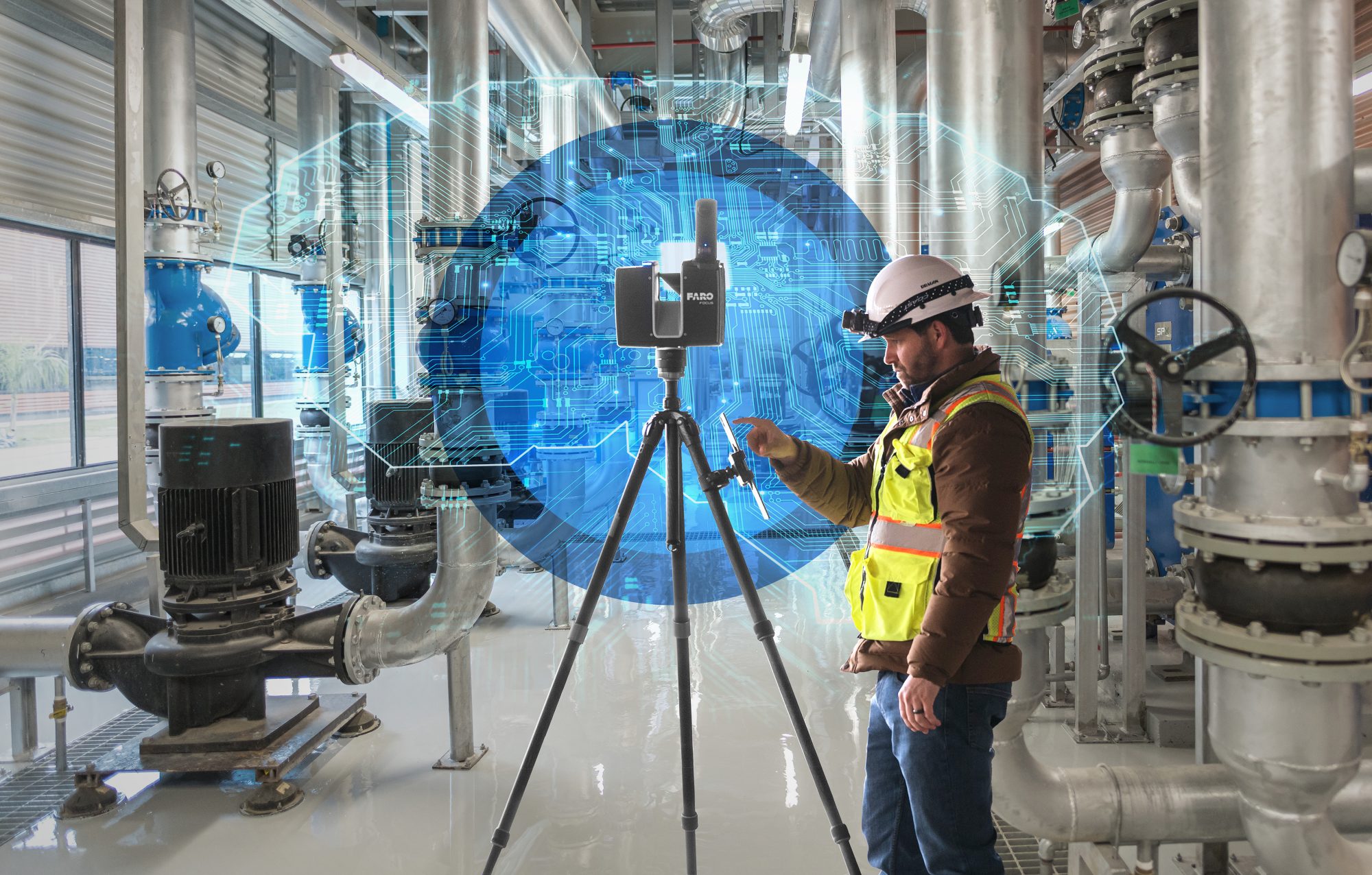 Artificial intelligence and 3D laser scanning for MEP applications