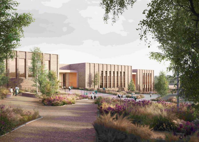 The Bedelands Academy Atkins View 1 Brookleigh Credit Darcstudio mid school developments