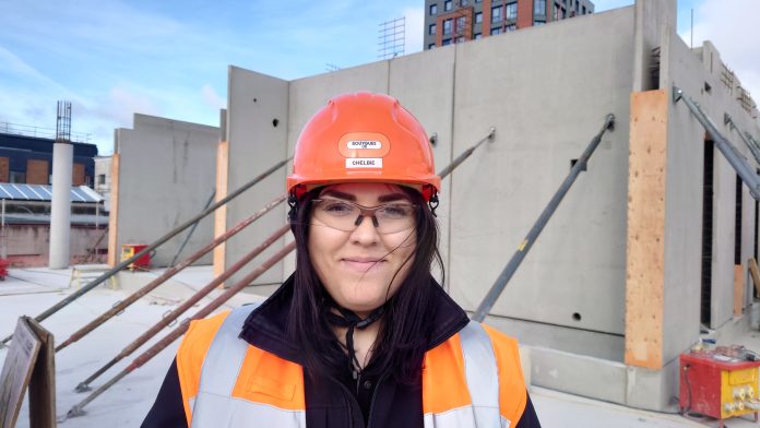 Bouyges UK site manager Chelbie Jones reflects on her experience as a carpentry trainee all the way to her current position