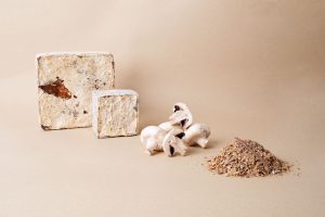 MykoSlab is a mycelium rigid insulation developed by female-owned, Bristol-based biotech company Mykor