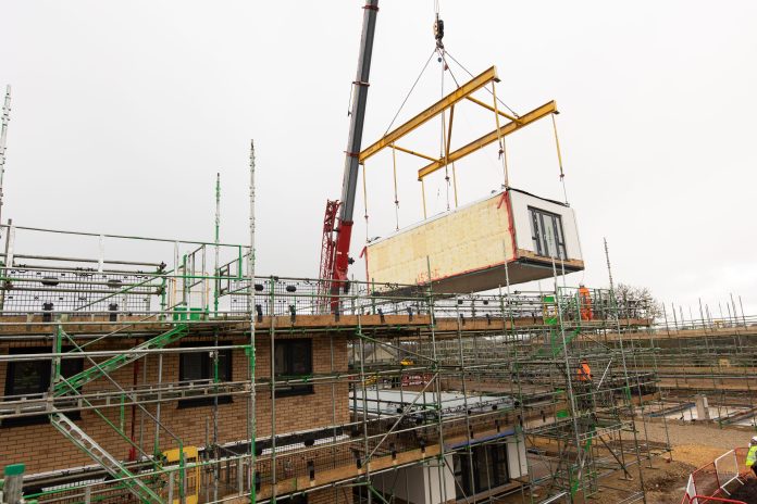 Timber-framed buildings in Northwich restored and first MMC homes arrive in Gloucestershire