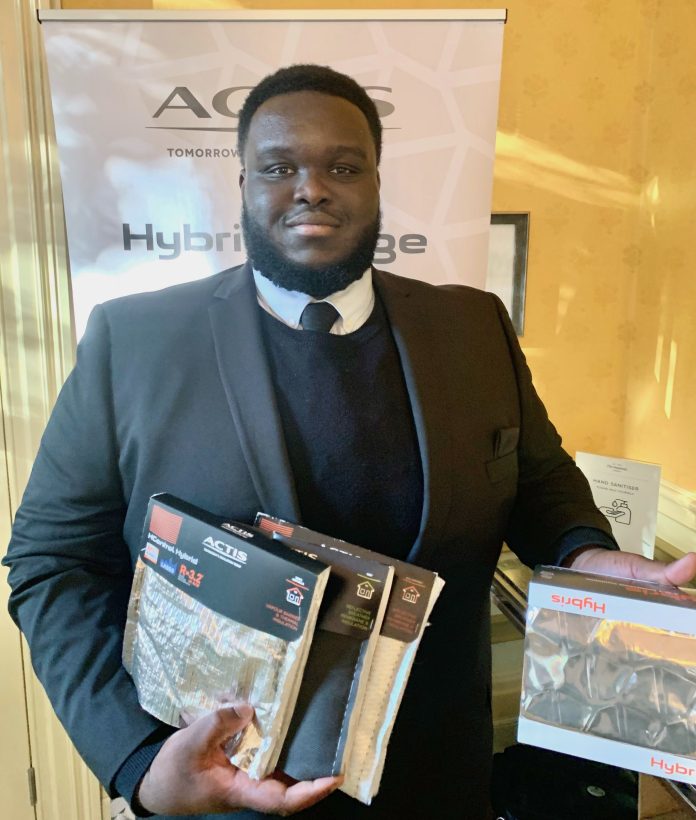 Architectural technician Elijah Peters joins the Actis specification team