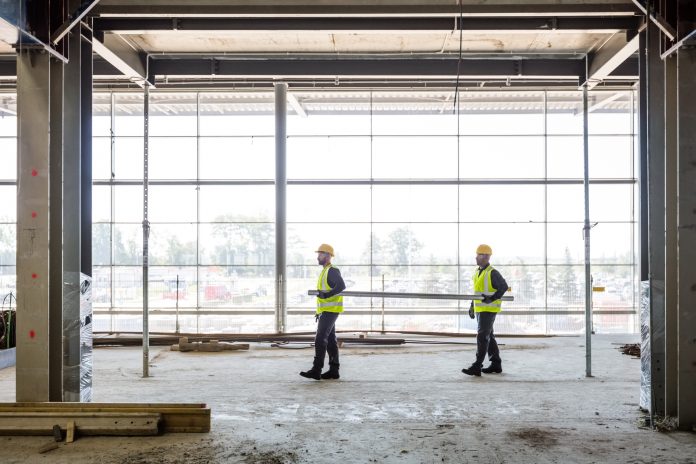 construction project starts