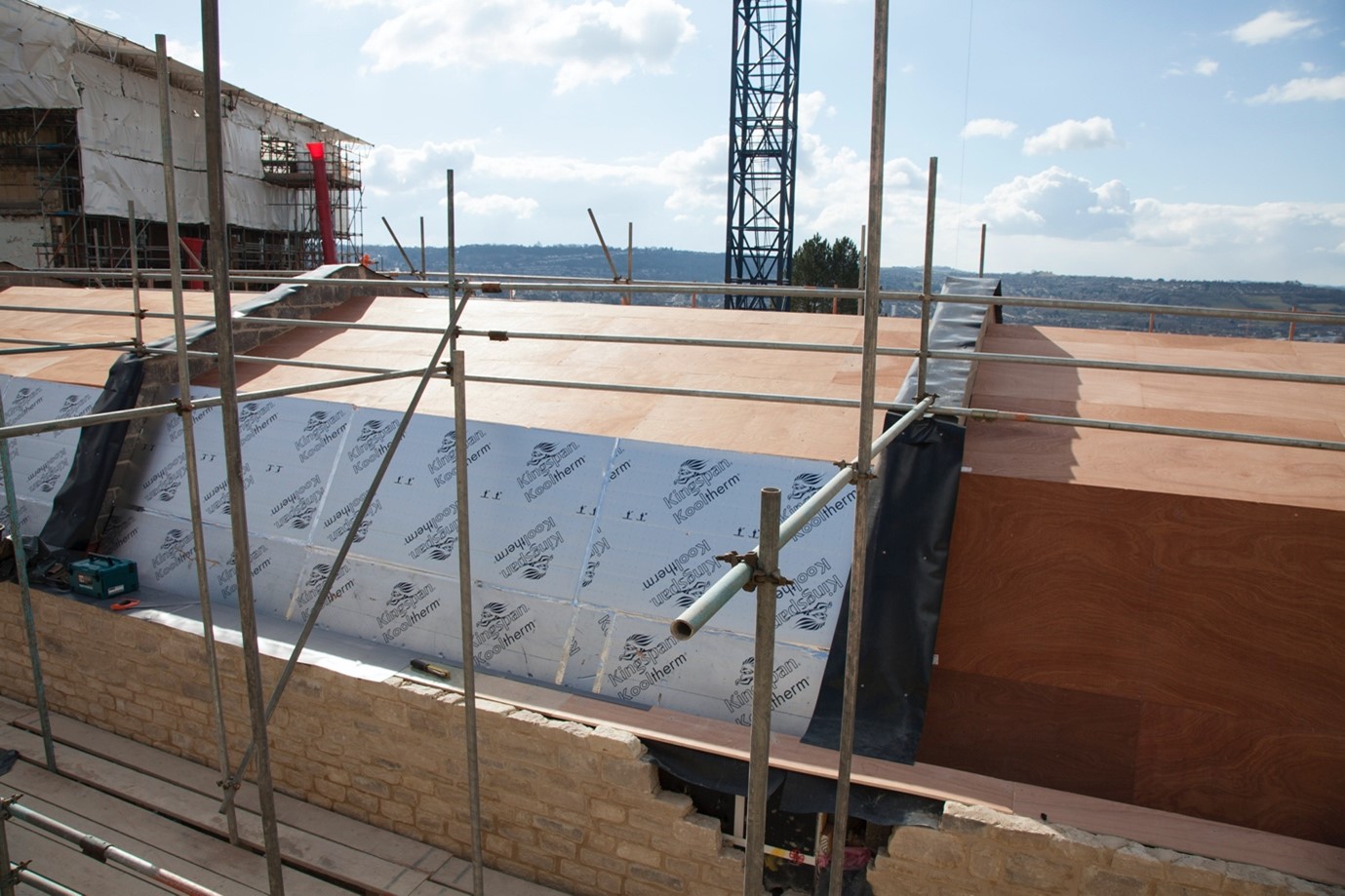 Image of roof on a building to illustrate photographic evidence required for new performance reporting