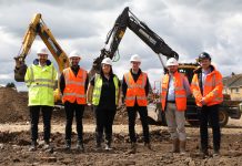 RE:GEN takes on housing crisis with affordable bungalow construction Working on foundation site- Affordable bungalows