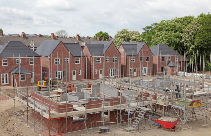 Houses being built - regional director for Tilbury Douglas