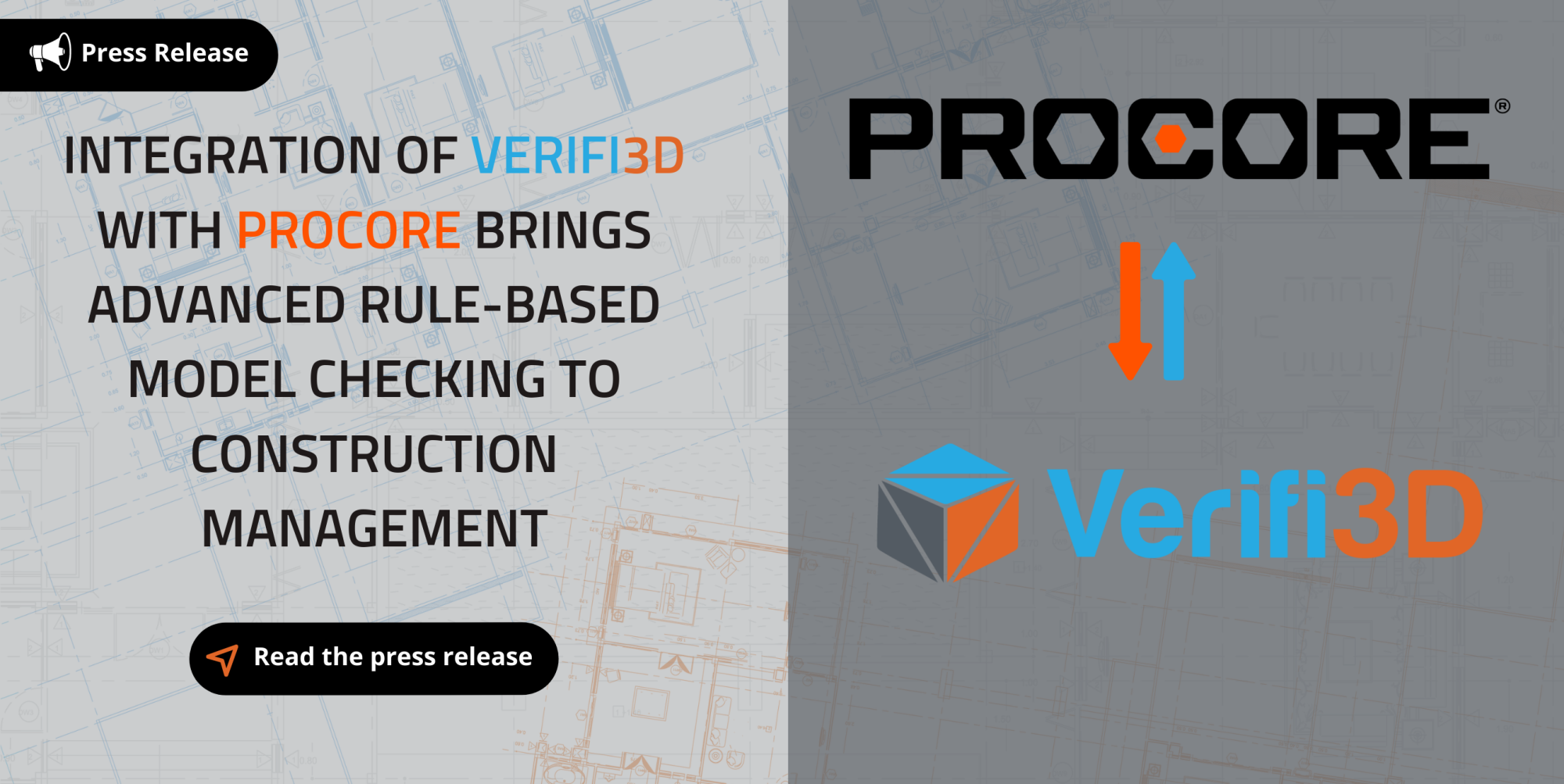 Verifi3D Press Release - Procore construction management software